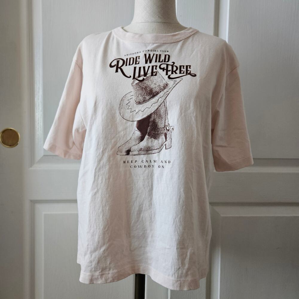 Buckle Urban Nation Ride Wild Live Free Tshirt XL